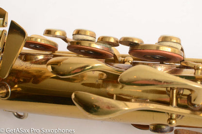 Conn 10M Tenor Saxophone Naked Lady Rolled Tone Holes Original Lacquer 322571