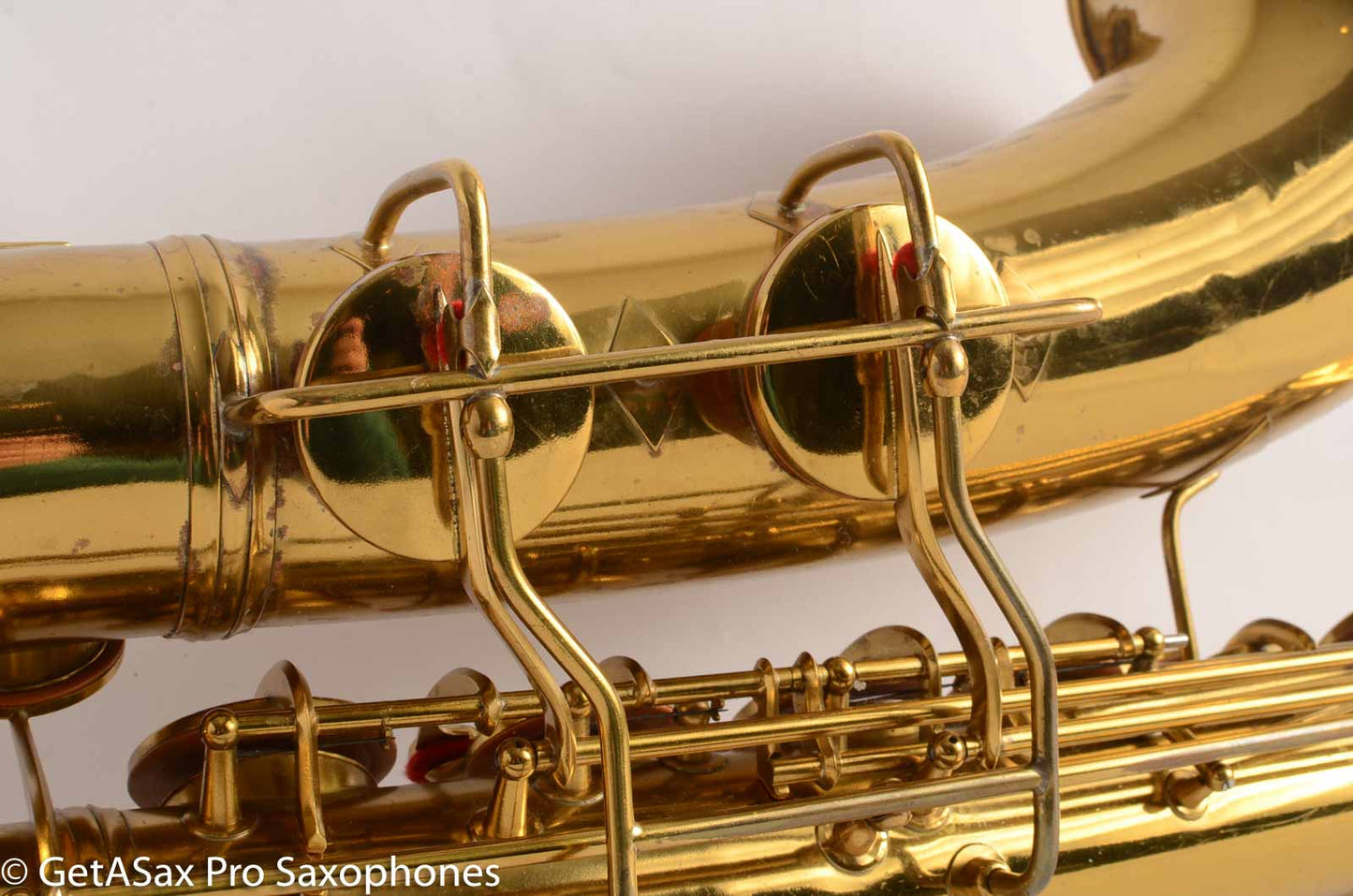 Conn 10M Tenor Saxophone Naked Lady Rolled Tone Holes Original Lacquer 322571