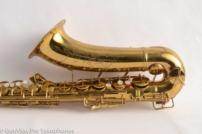 Conn 10M Tenor Saxophone Naked Lady Rolled Tone Holes Original Lacquer 322571