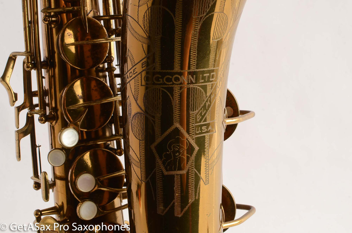 Conn 10M Tenor Pre-War Original Lacquer Cleaned and Ready for Pads Very Good Condition Great Deal - just add an overhaul