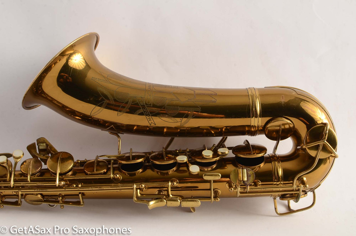 Conn 10M Tenor Pre-War Original Lacquer Cleaned and Ready for Pads Very Good Condition Great Deal - just add an overhaul