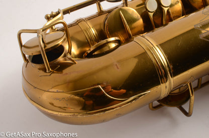 Conn 10M Tenor Pre-War Original Lacquer Cleaned and Ready for Pads Very Good Condition Great Deal - just add an overhaul