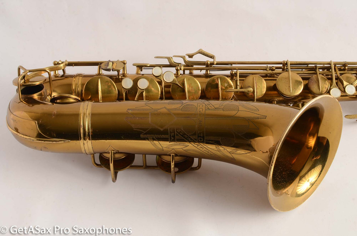 Conn 10M Tenor Pre-War Original Lacquer Cleaned and Ready for Pads Very Good Condition Great Deal - just add an overhaul