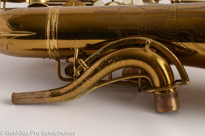 Conn 10M Tenor Pre-War Original Lacquer Cleaned and Ready for Pads Very Good Condition Great Deal - just add an overhaul
