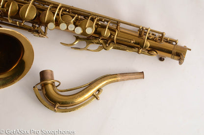 Conn 10M Tenor Pre-War Original Lacquer Cleaned and Ready for Pads Very Good Condition Great Deal - just add an overhaul