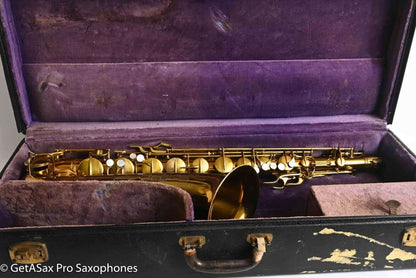 Conn 10M Tenor 1940 Original Lacquer Excellent Condition Matt Stohrer Overhaul 295564