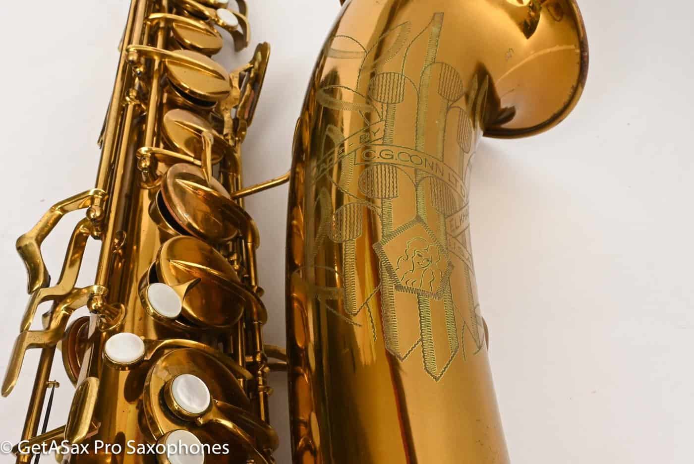 Conn 10M Tenor 1940 Original Lacquer Excellent Condition Matt Stohrer Overhaul 295564