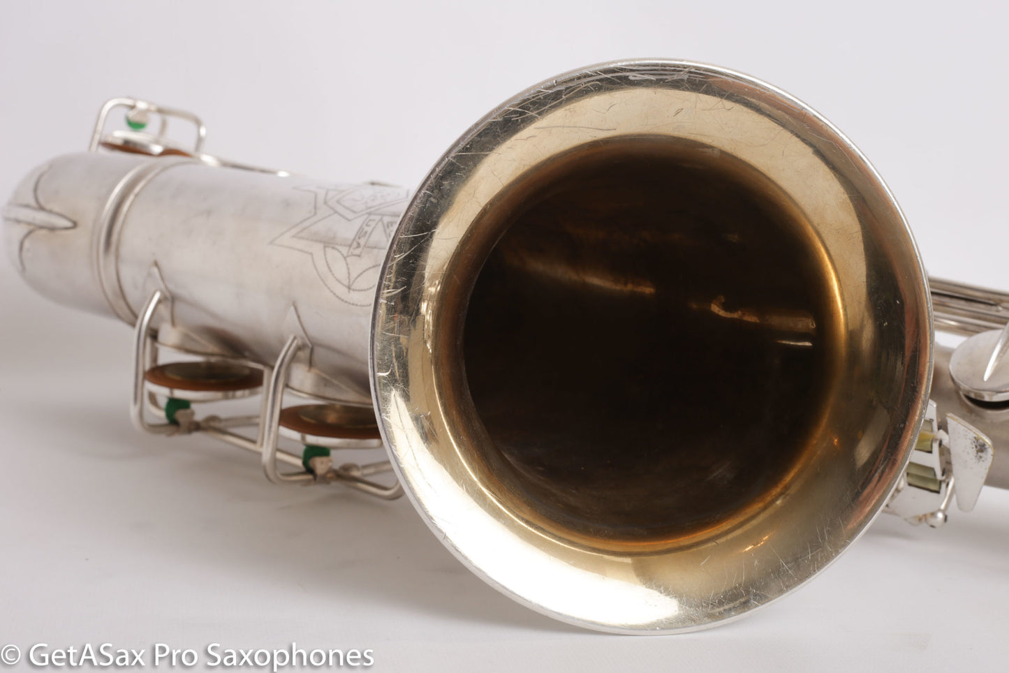 Conn 10M Tenor Rolled Tone Holes Original Silver Plate Very Good Condition Fresh Overhaul! 310735
