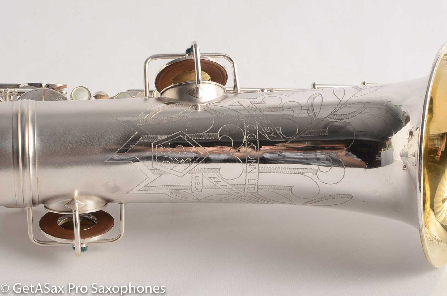 Conn Transitional 10M Tenor 259xxx Fresh Overhaul Gorgeous original silver!