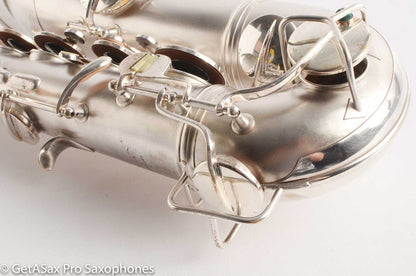 Conn Transitional 10M Tenor 259xxx Fresh Overhaul Gorgeous original silver!
