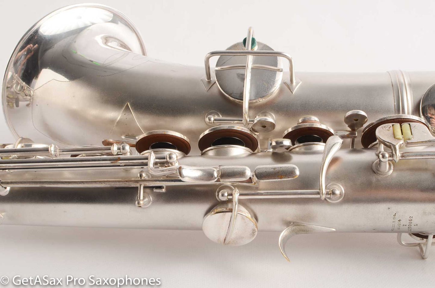 Conn Transitional 10M Tenor 259xxx Fresh Overhaul Gorgeous original silver!