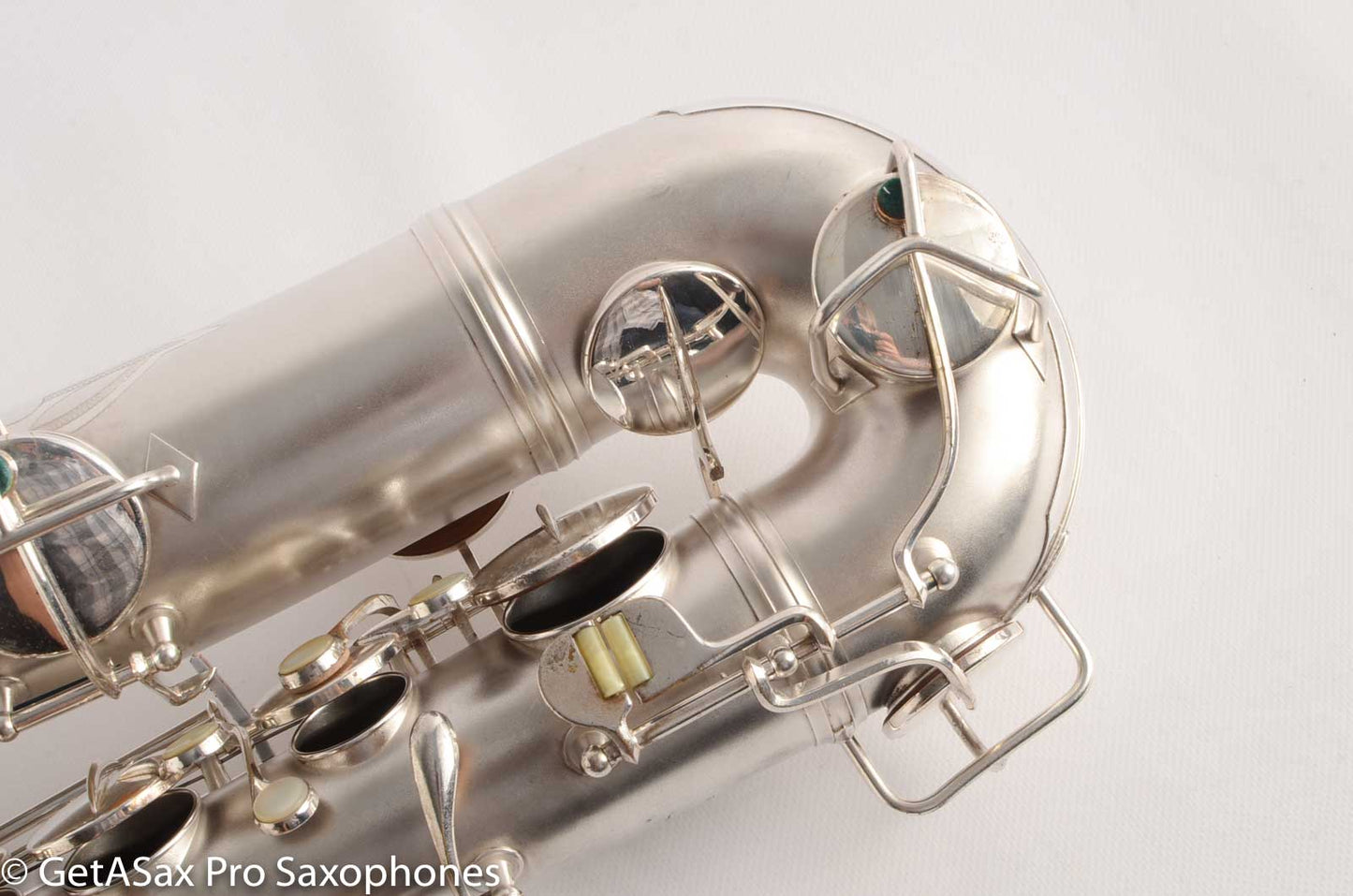 Conn Transitional 10M Tenor 259xxx Fresh Overhaul Gorgeous original silver!