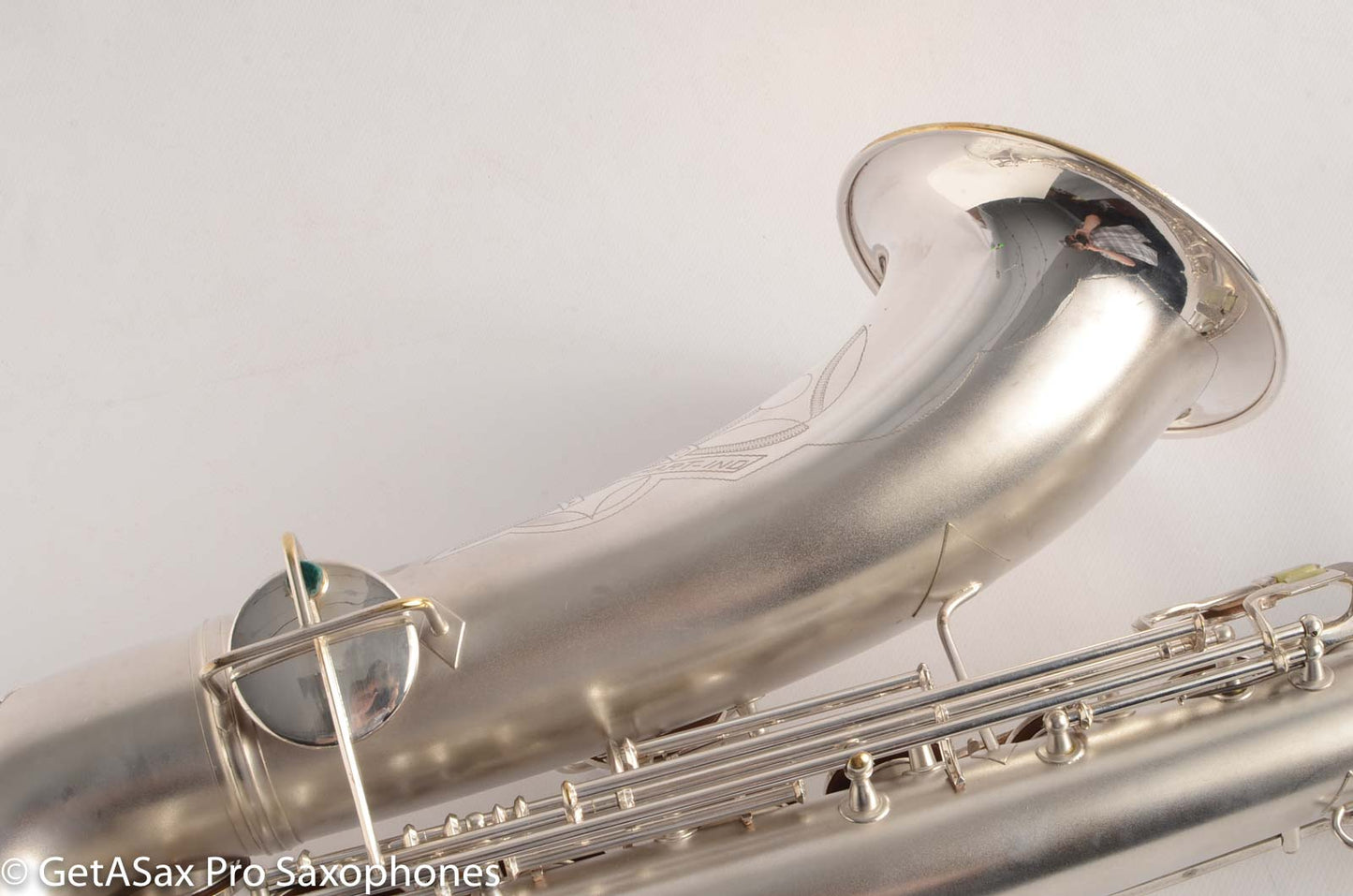 Conn Transitional 10M Tenor 259xxx Fresh Overhaul Gorgeous original silver!