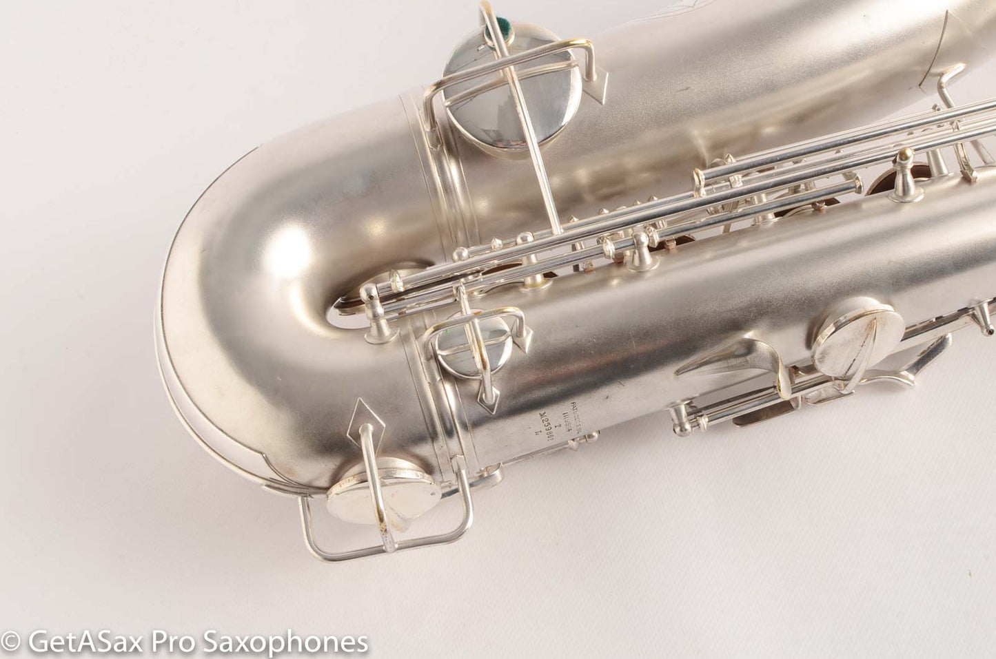 Conn Transitional 10M Tenor 259xxx Fresh Overhaul Gorgeous original silver!