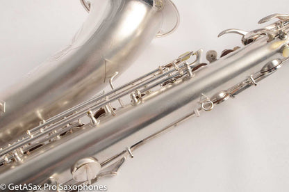 Conn Transitional 10M Tenor 259xxx Fresh Overhaul Gorgeous original silver!