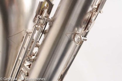 Conn Transitional 10M Tenor 259xxx Fresh Overhaul Gorgeous original silver!