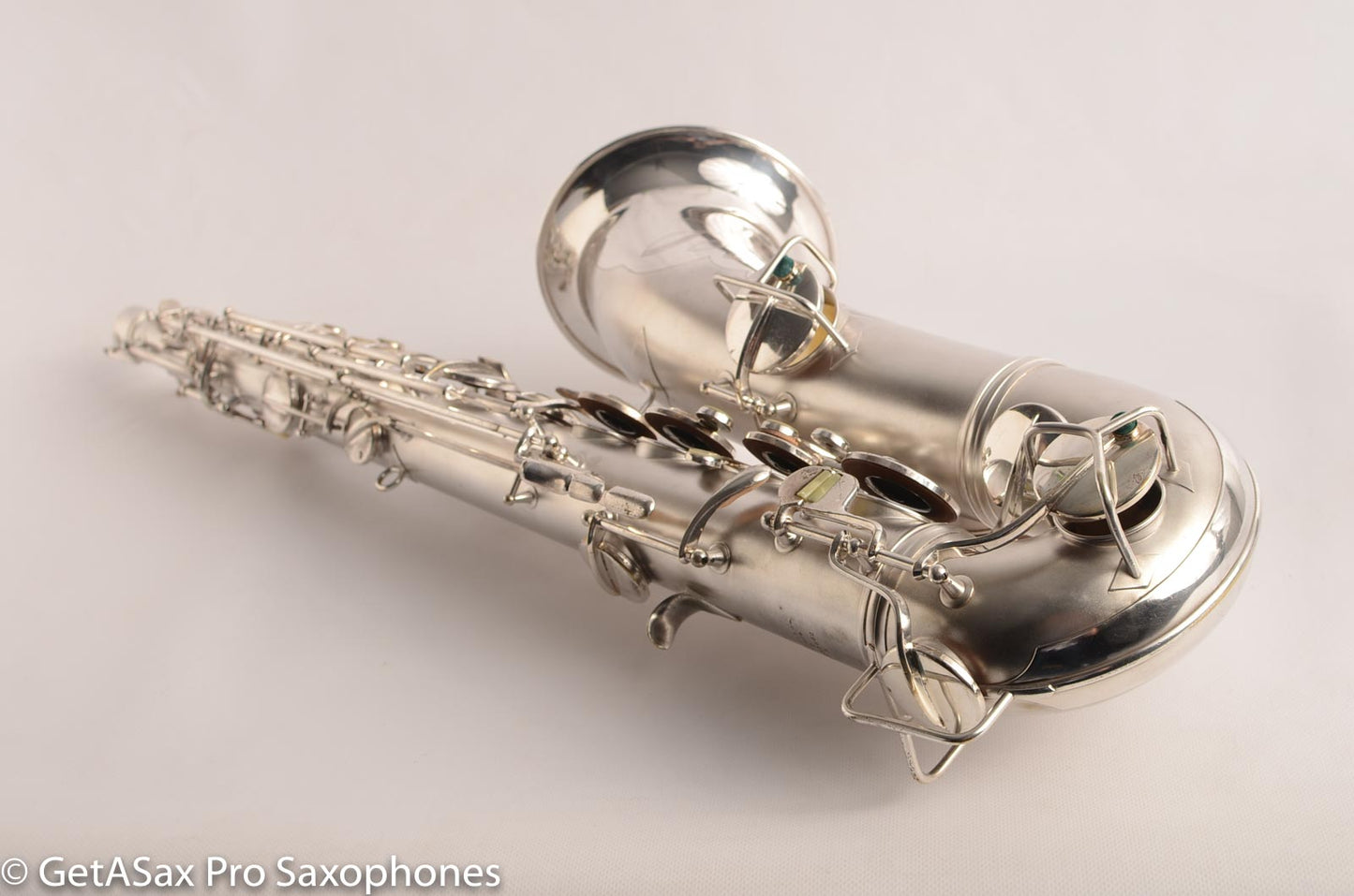 Conn Transitional 10M Tenor 259xxx Fresh Overhaul Gorgeous original silver!