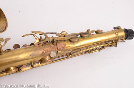 Conn 10M Transitional Tenor 268908 Ugly Needs Restoration Aubra Graves