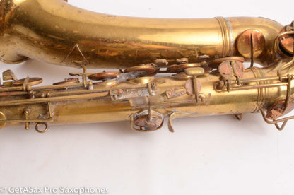 Conn 10M Transitional Tenor 268908 Ugly Needs Restoration Aubra Graves