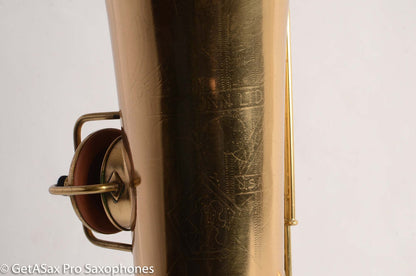 Conn 10M Tenor Saxophone Pre-War Transitional Recent Overhaul Great Deal 260324