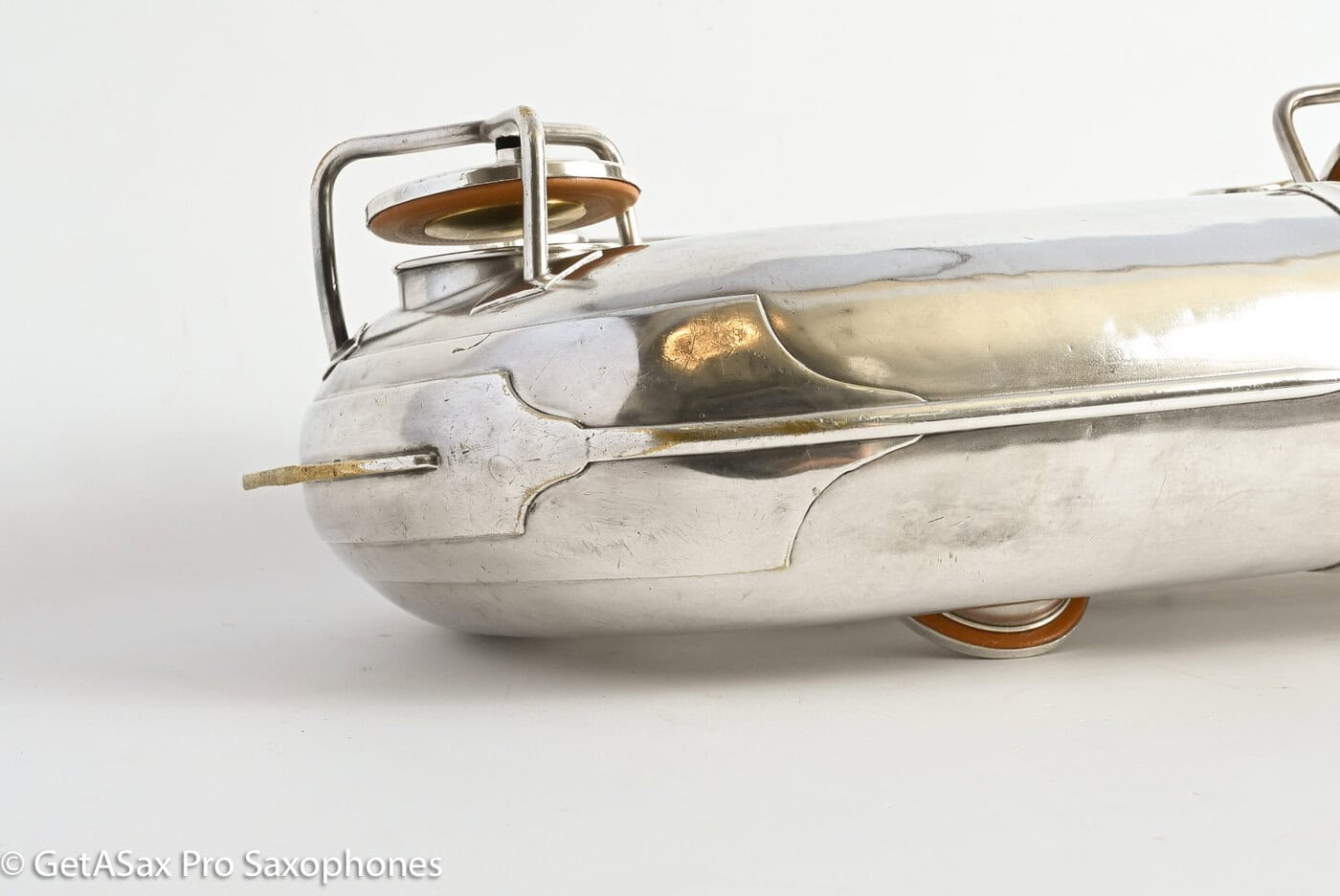 Conn 12M Transitional Baritone Fresh Overhaul Original Silver Plate Silver Gloger Extended Neck! 251000