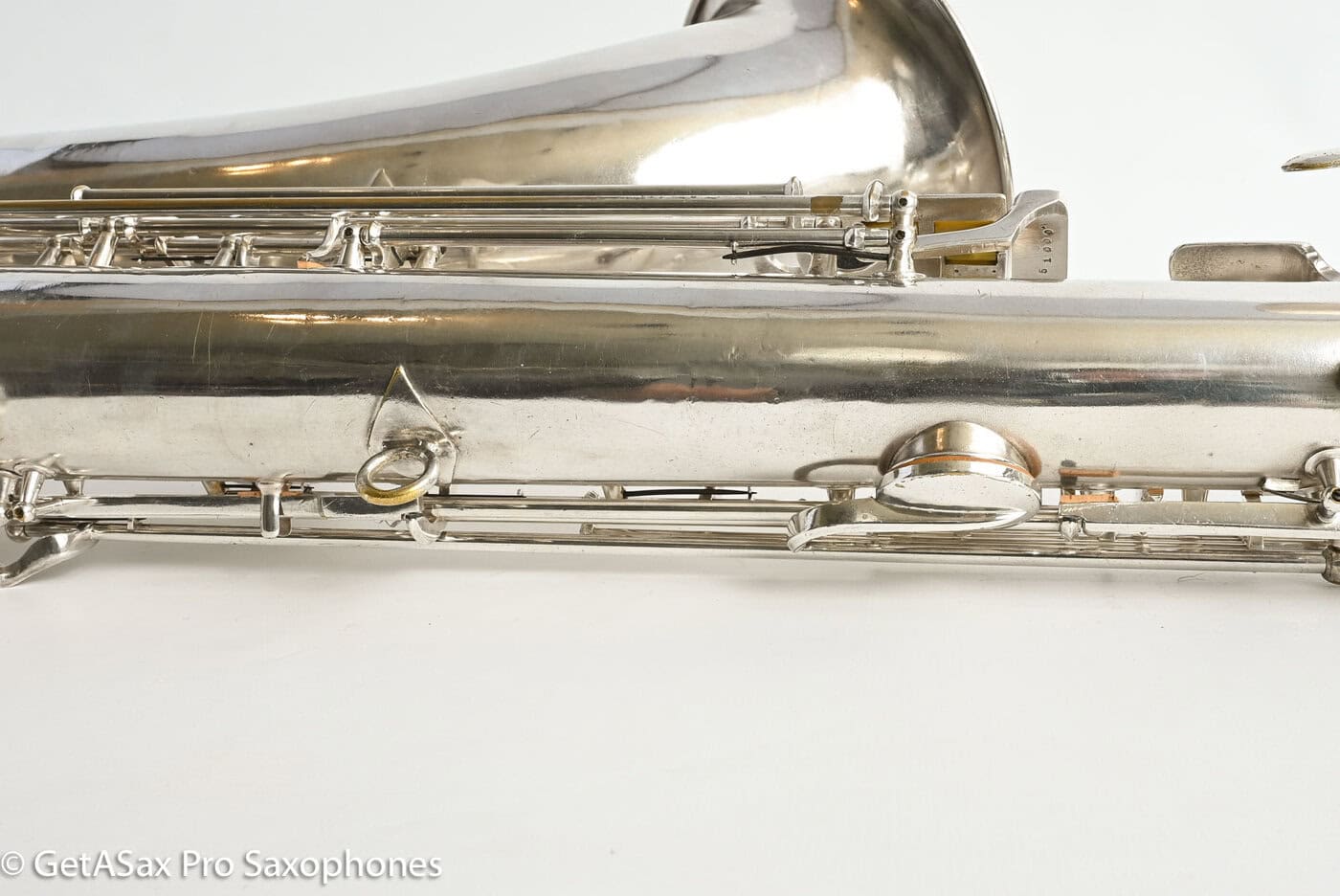 Conn 12M Transitional Baritone Fresh Overhaul Original Silver Plate Silver Gloger Extended Neck! 251000