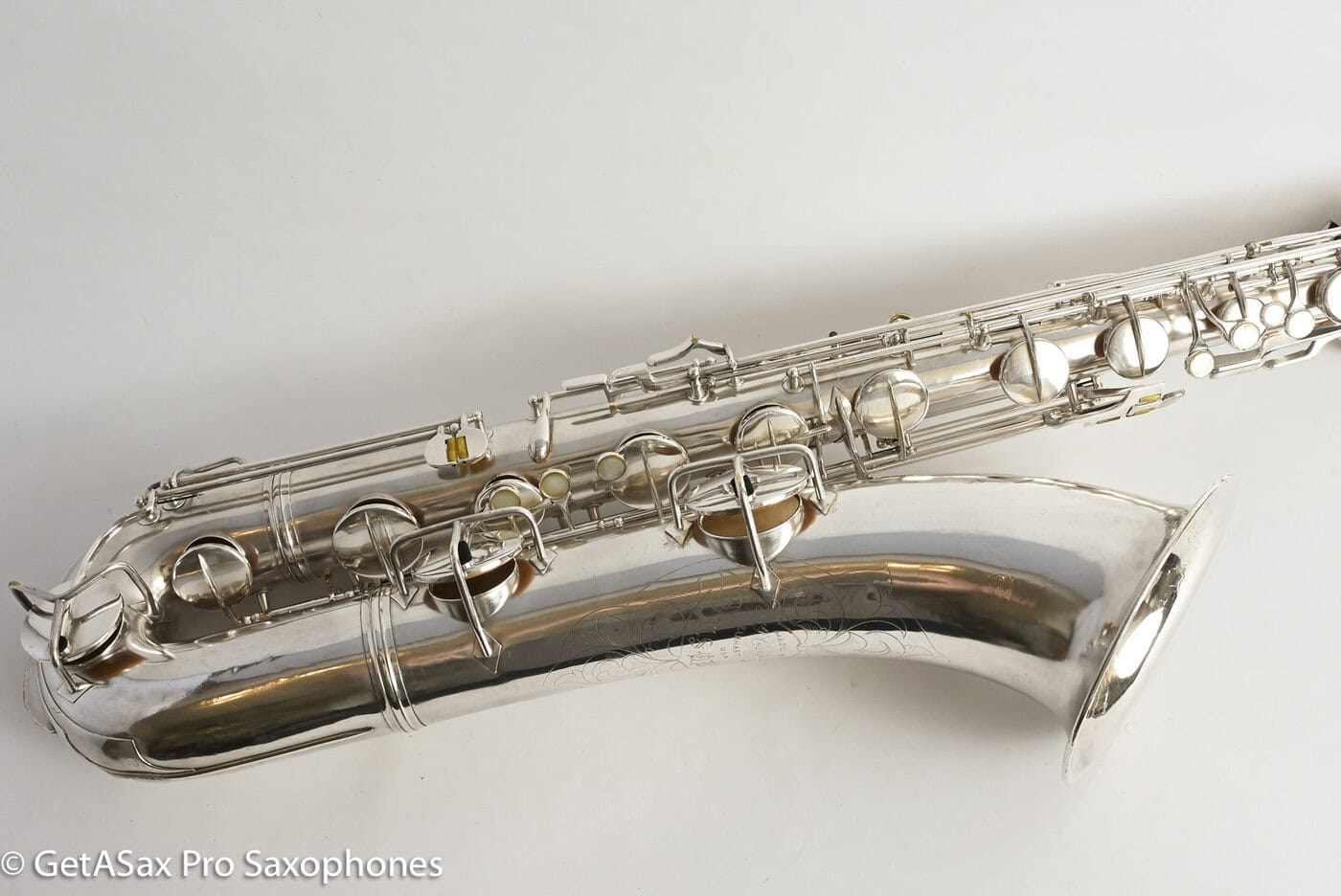 Conn 12M Transitional Baritone Fresh Overhaul Original Silver Plate Silver Gloger Extended Neck! 251000