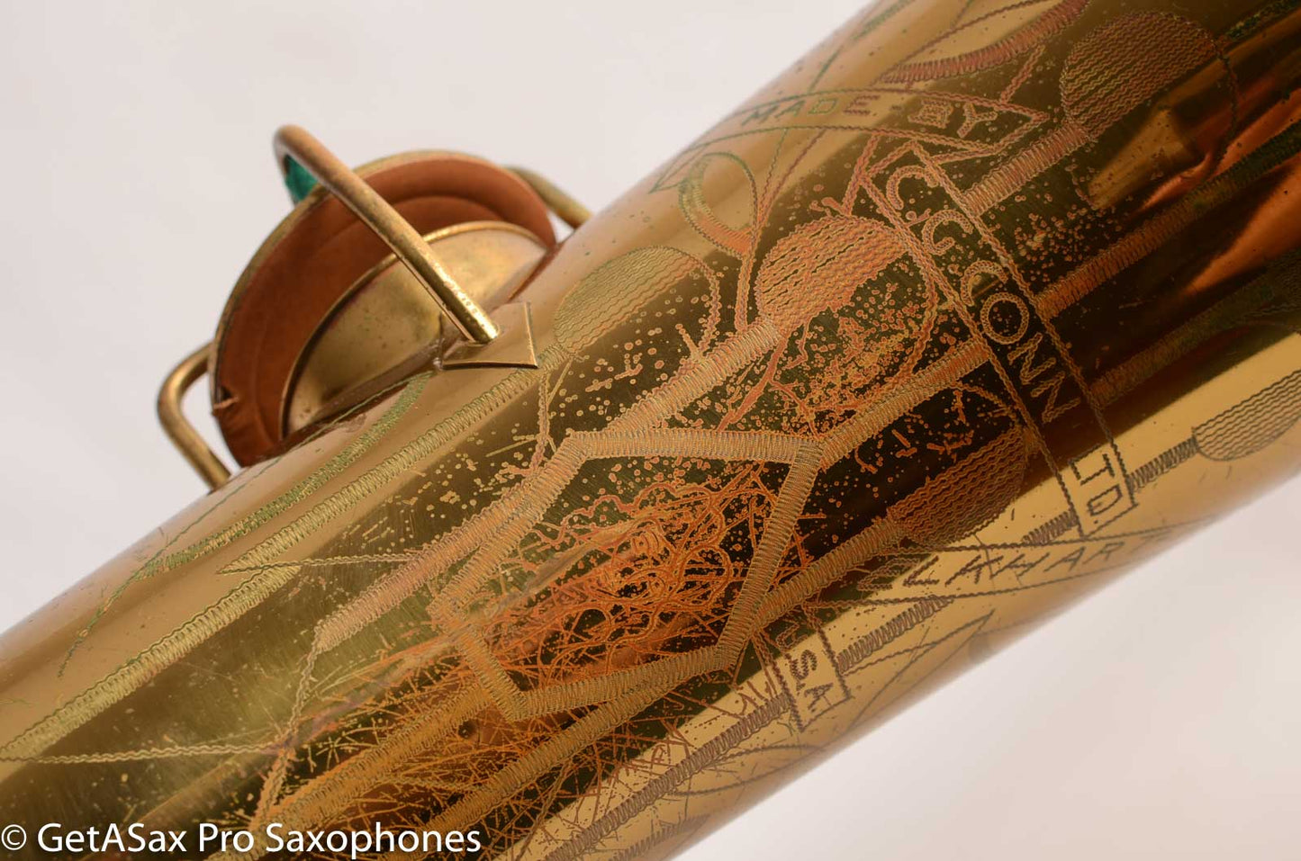 Conn 12M Transitional Baritone Original Lacquer Excellent Condition Neck Extension – Tunes Great! 267059