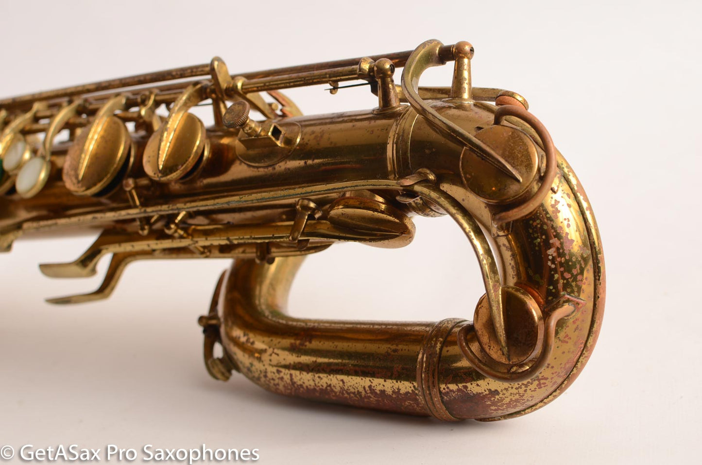 Conn 12M Transitional Baritone Original Lacquer Excellent Condition Neck Extension – Tunes Great! 267059