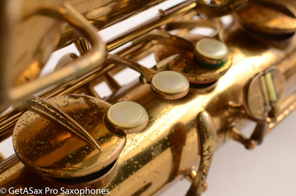 Conn 12M Transitional Baritone Original Lacquer Excellent Condition Neck Extension – Tunes Great! 267059