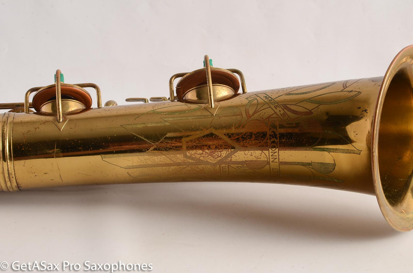 Conn 12M Transitional Baritone Original Lacquer Excellent Condition Neck Extension – Tunes Great! 267059