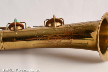 Conn 12M Transitional Baritone Original Lacquer Excellent Condition Neck Extension – Tunes Great! 267059