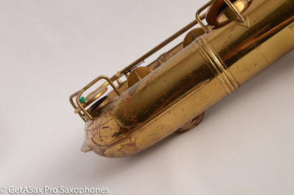 Conn 12M Transitional Baritone Original Lacquer Excellent Condition Neck Extension – Tunes Great! 267059