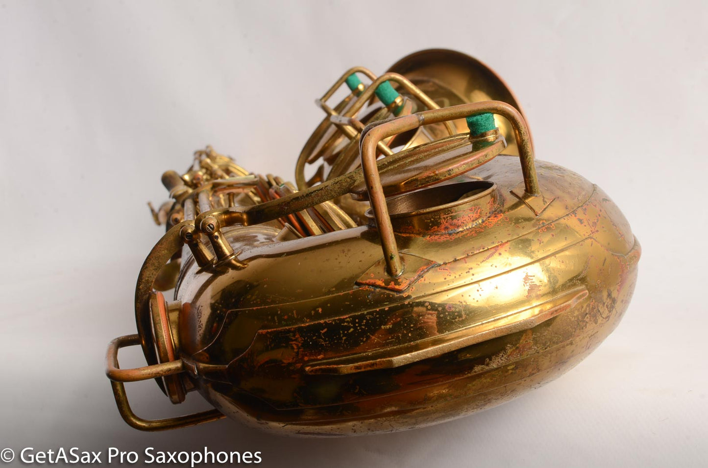 Conn 12M Transitional Baritone Original Lacquer Excellent Condition Neck Extension – Tunes Great! 267059