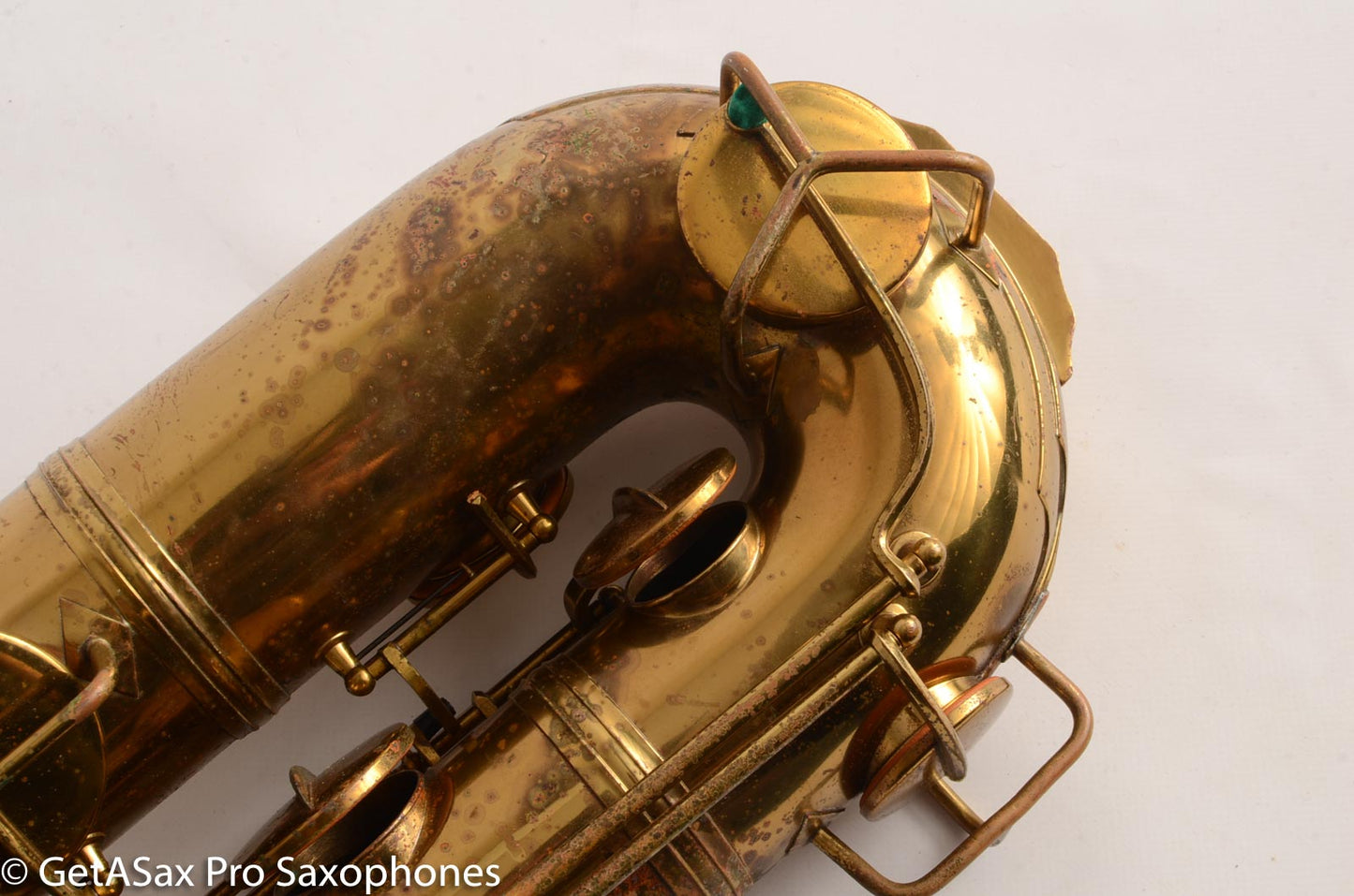 Conn 12M Transitional Baritone Original Lacquer Excellent Condition Neck Extension – Tunes Great! 267059