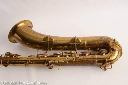 Conn 12M Transitional Baritone Original Lacquer Excellent Condition Neck Extension – Tunes Great! 267059