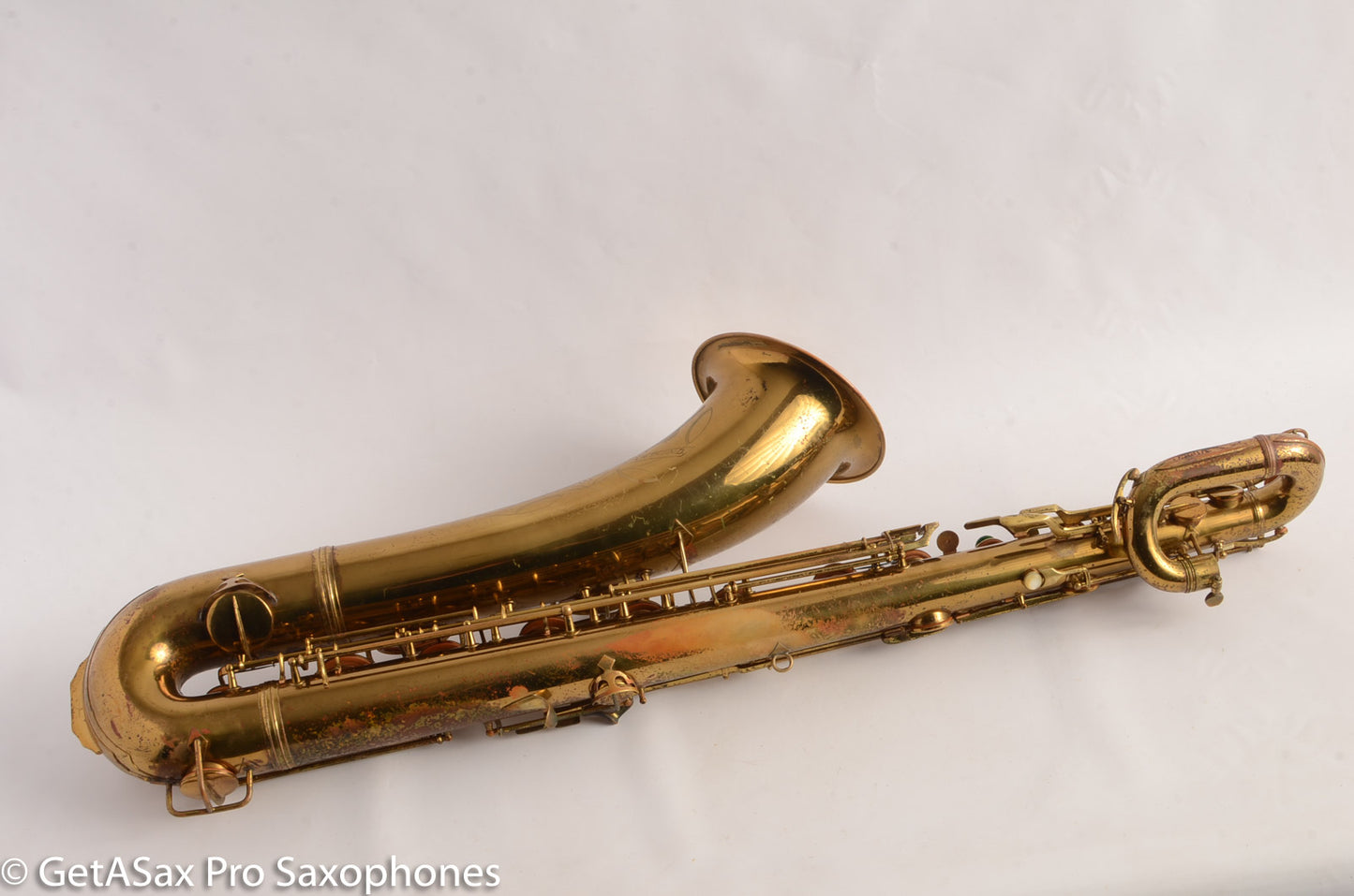 Conn 12M Transitional Baritone Original Lacquer Excellent Condition Neck Extension – Tunes Great! 267059