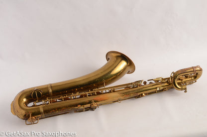 Conn 12M Transitional Baritone Original Lacquer Excellent Condition Neck Extension – Tunes Great! 267059