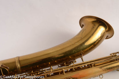 Conn 12M Transitional Baritone Original Lacquer Excellent Condition Neck Extension – Tunes Great! 267059