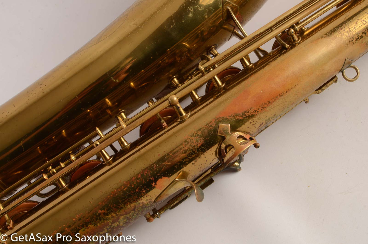 Conn 12M Transitional Baritone Original Lacquer Excellent Condition Neck Extension – Tunes Great! 267059