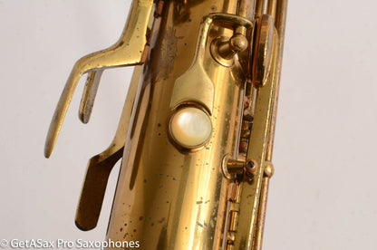 Conn 12M Transitional Baritone Original Lacquer Excellent Condition Neck Extension – Tunes Great! 267059