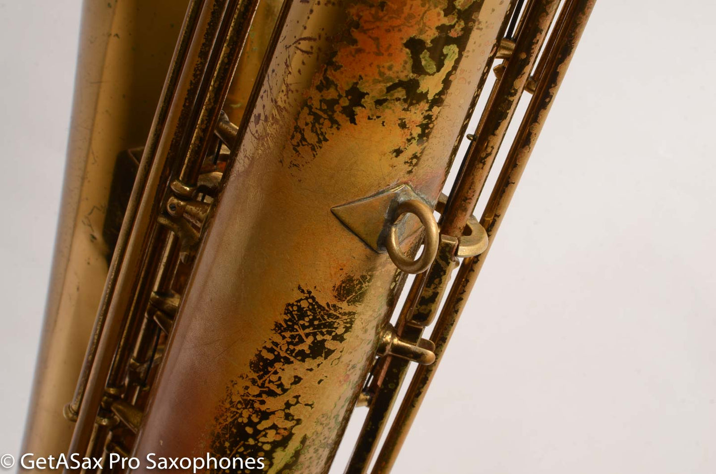 Conn 12M Transitional Baritone Original Lacquer Excellent Condition Neck Extension – Tunes Great! 267059