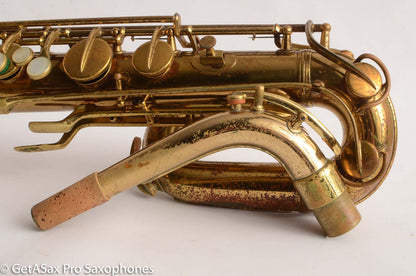 Conn 12M Transitional Baritone Original Lacquer Excellent Condition Neck Extension – Tunes Great! 267059