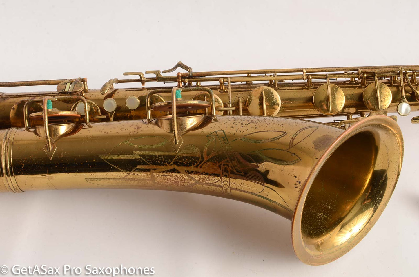 Conn 12M Transitional Baritone Original Lacquer Excellent Condition Neck Extension – Tunes Great! 267059