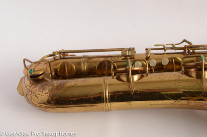 Conn 12M Transitional Baritone Original Lacquer Excellent Condition Neck Extension – Tunes Great! 267059