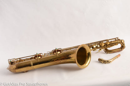 Conn 12M Transitional Baritone Original Lacquer Excellent Condition Neck Extension – Tunes Great! 267059