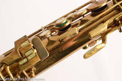 Conn 12M Transitional Baritone Original Lacquer Excellent Condition Neck Extension – Tunes Great! 267059