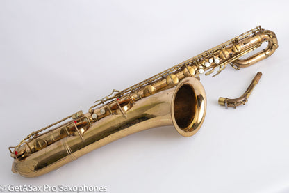 Conn 12M Transitional Baritone Saxophone 250510 Relacquer Great Player! Mulligan Serial