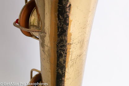 Conn 12M Transitional Baritone Saxophone 250510 Relacquer Great Player! Mulligan Serial