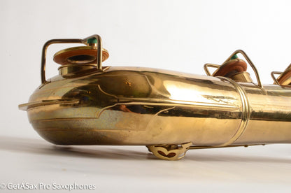 Conn 12M Transitional Baritone 1932 “First Lacquer” or Old Relacquer Excellent Cond. 253372